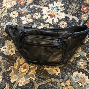 Vintage leather Fanny pack